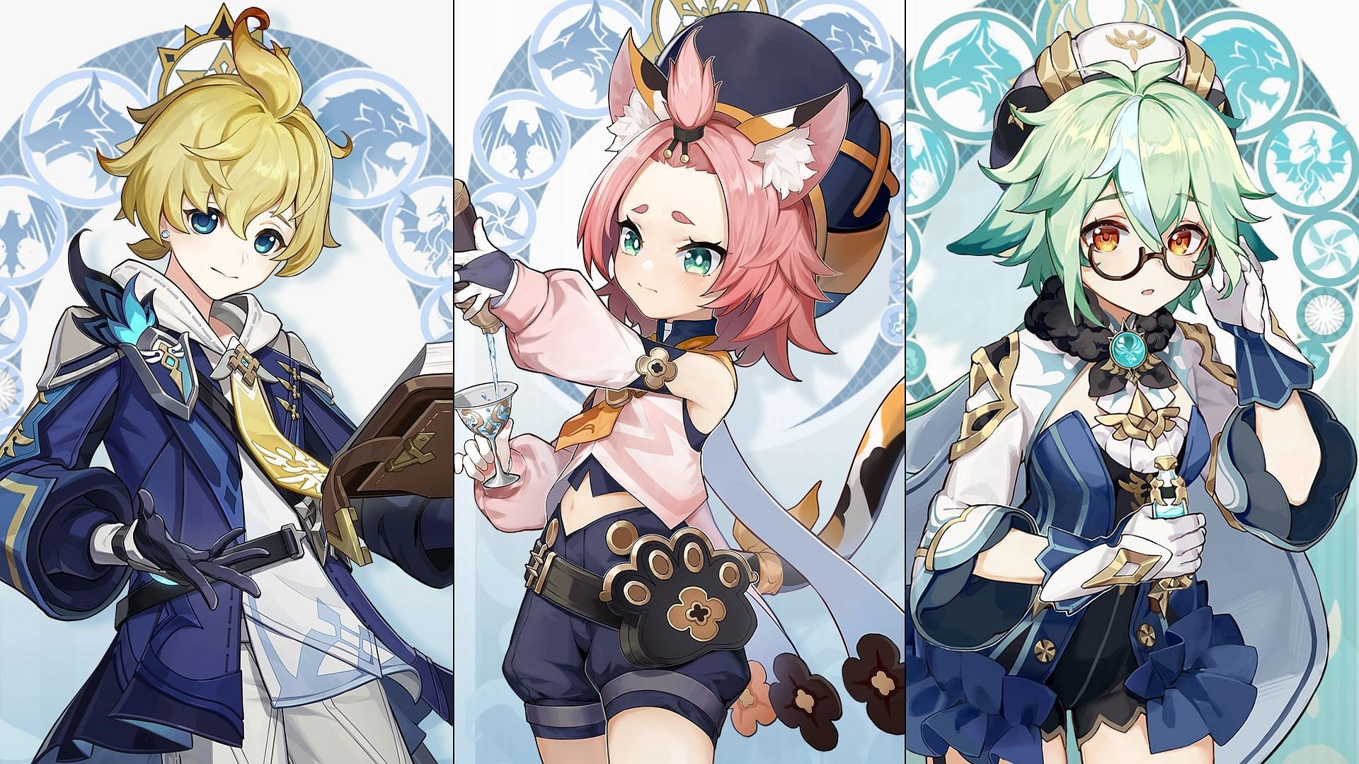 The 4-star lineup for Ayaka and Shenhe's banners (Image via HoYoverse)